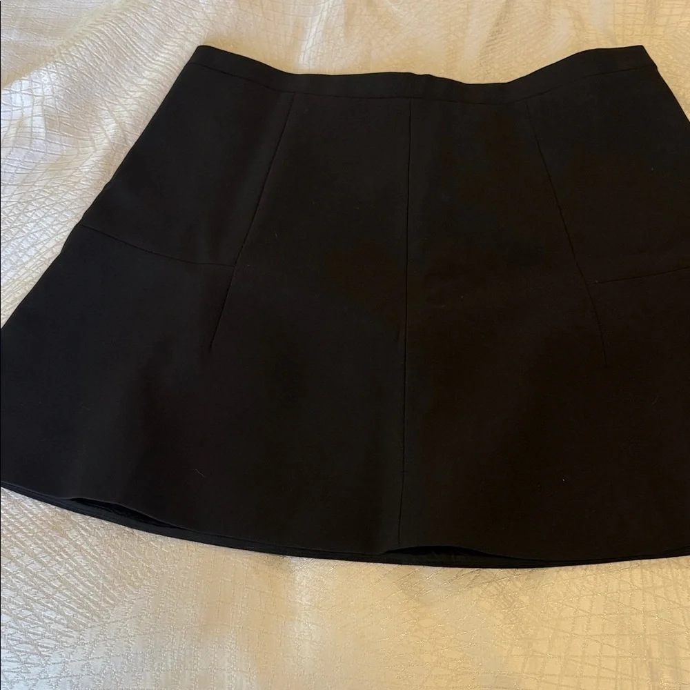 J. Crew Elegant Black Mini Skirt